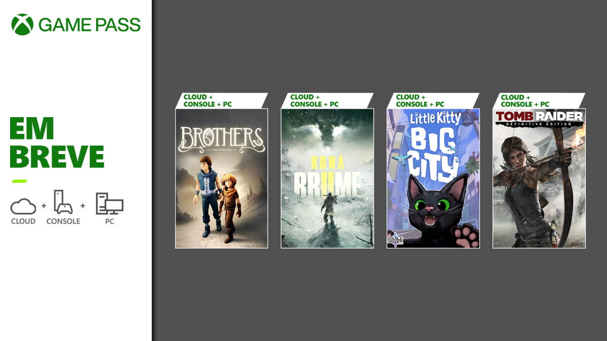 Xbox Game Pass ultimate de maio de 2024 primeira leva